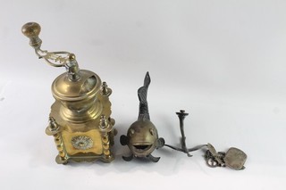 Vintage Metal Collectables Inc Coffee Grinder Fish Chatelatine Etc