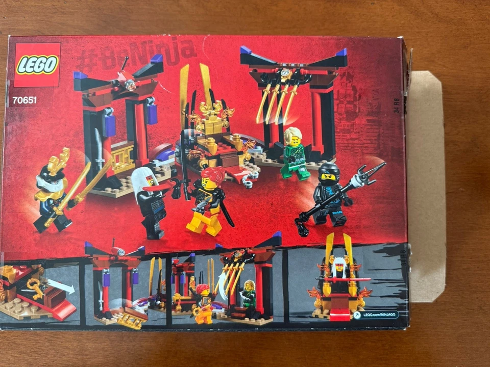LEGO NINJAGO SEASON 9: Throne Room Showdown (70651) Complete With Figures  - Image 3 of 4
