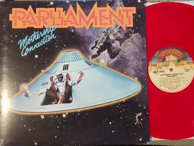 Parliament: Mothership Connection Vinyl Record LP 1975 RED COLOR DISC Casablanca