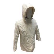 Moose Knuckles White Winter Jacket - Medium