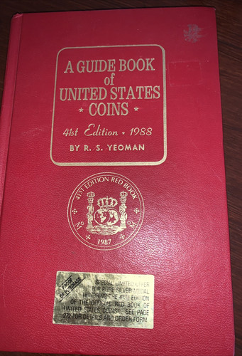 A Guide Book of United States Coins 41st Edition - H/C by Yeoman 1988