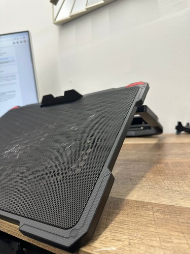 Laptop Cooling Pad for 17.3" Notebook, Red 5 Fans - 第 2/2 張圖片