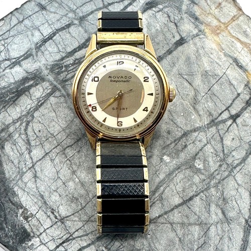 Movado "Tempomatic Sports" Automatic Wristwatch Working - Picture 6 of 15