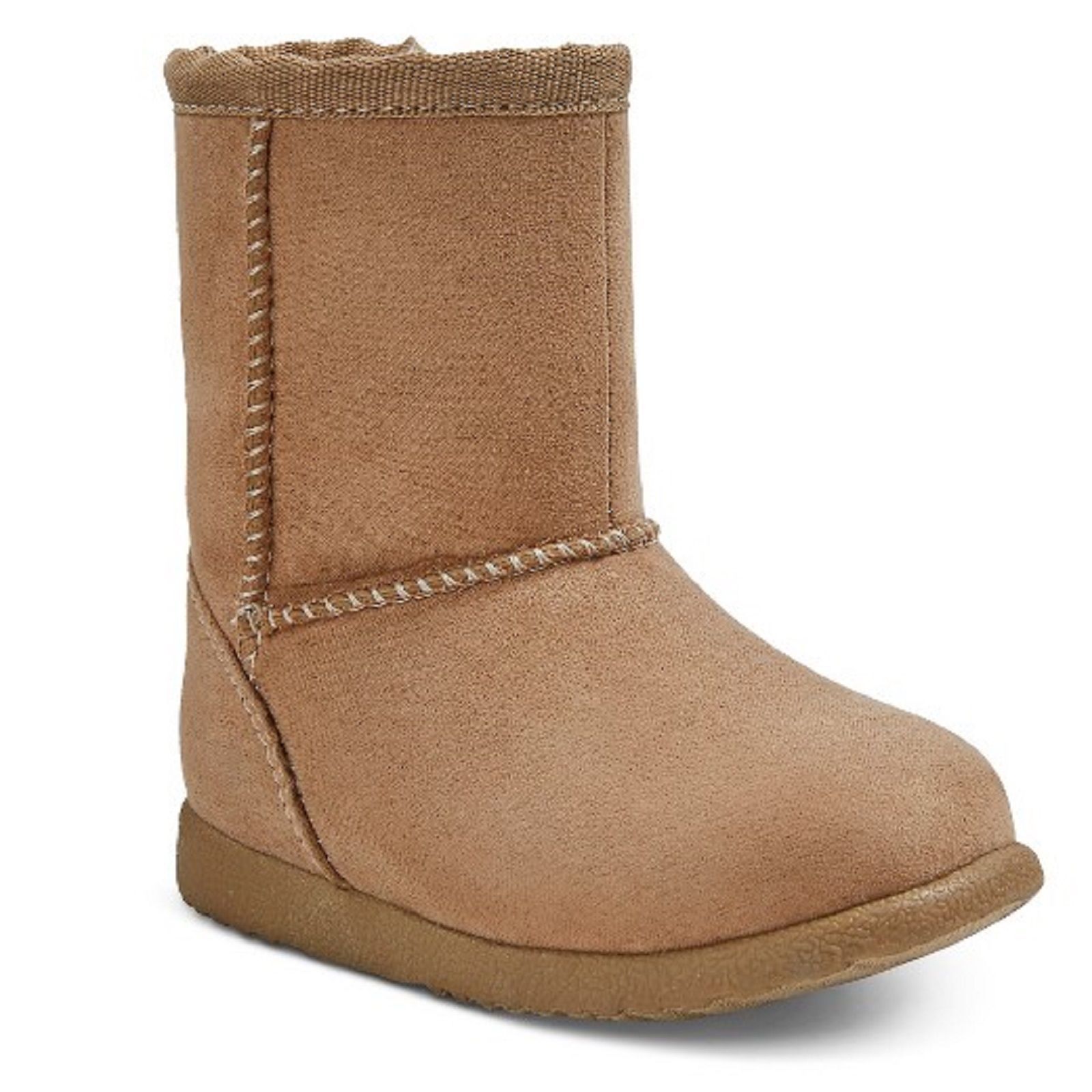 New Genuine Kids from Oshkosh Infant Girls Tan Aubrey Fleece Boots eBay