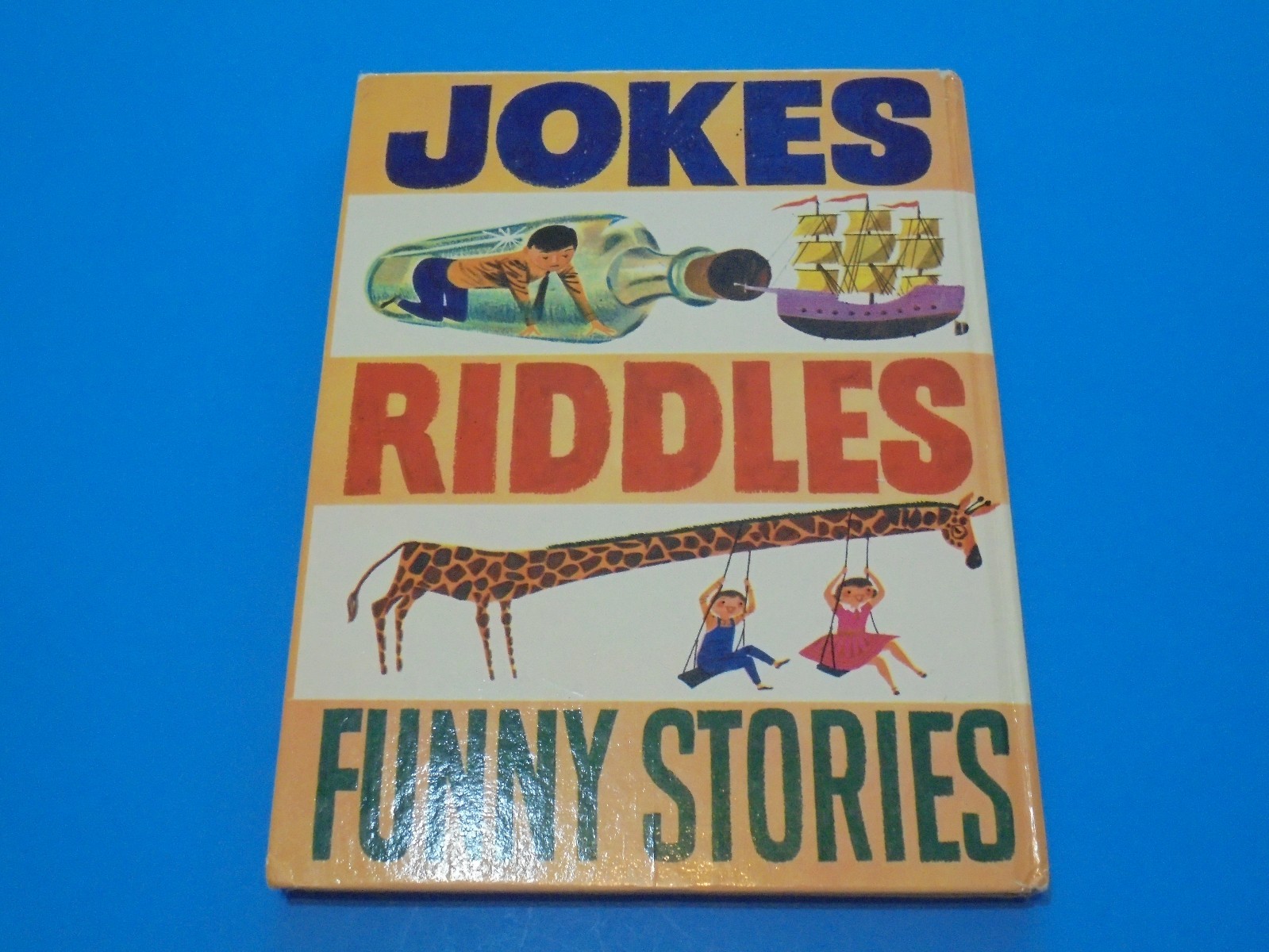 Jokes Riddles Funny Stories By Oscar Weigle Vintage 1959 Book