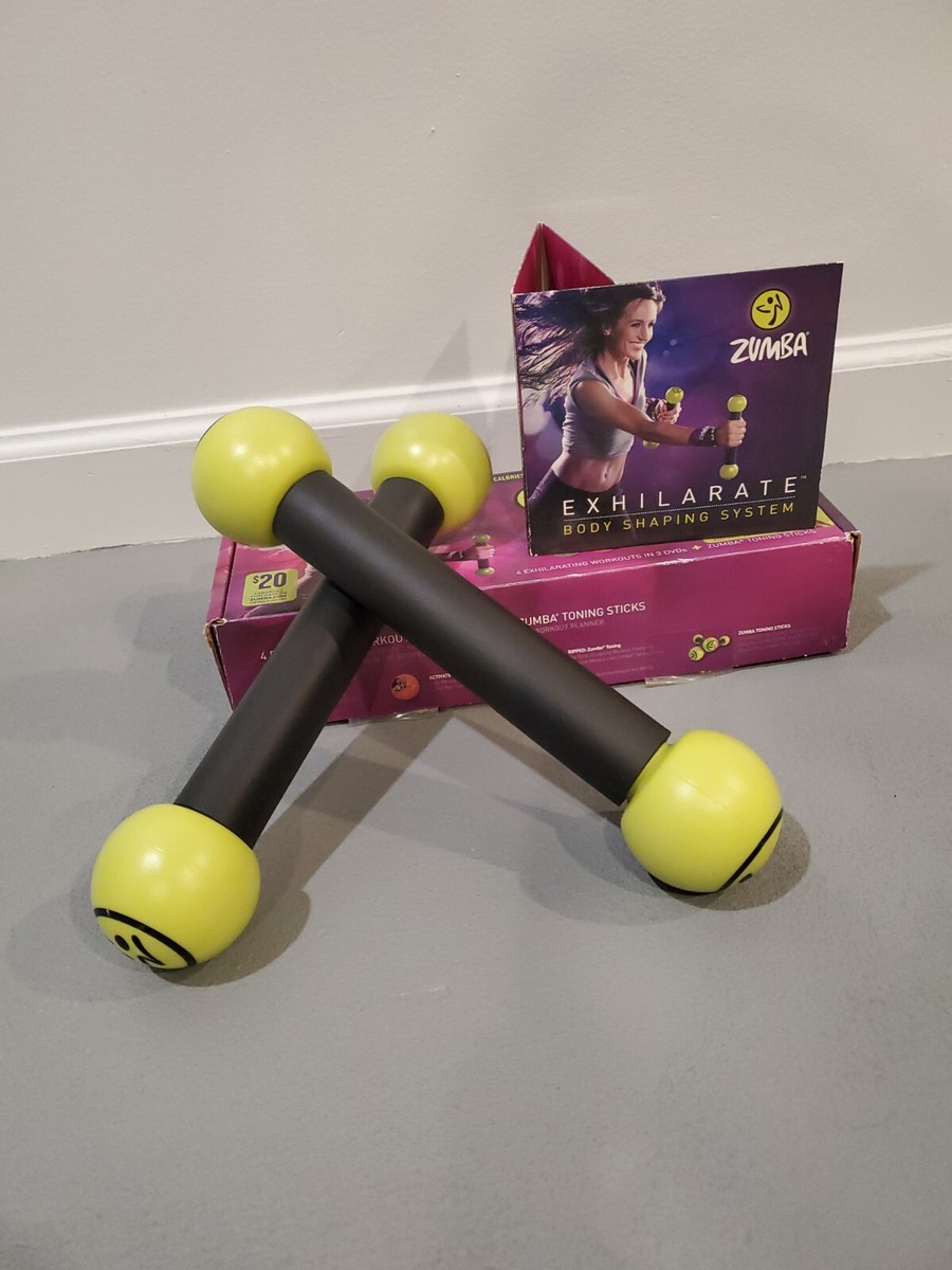Zumba Fitness Exhilarate Body Shaping System DVD Set W/ Toning