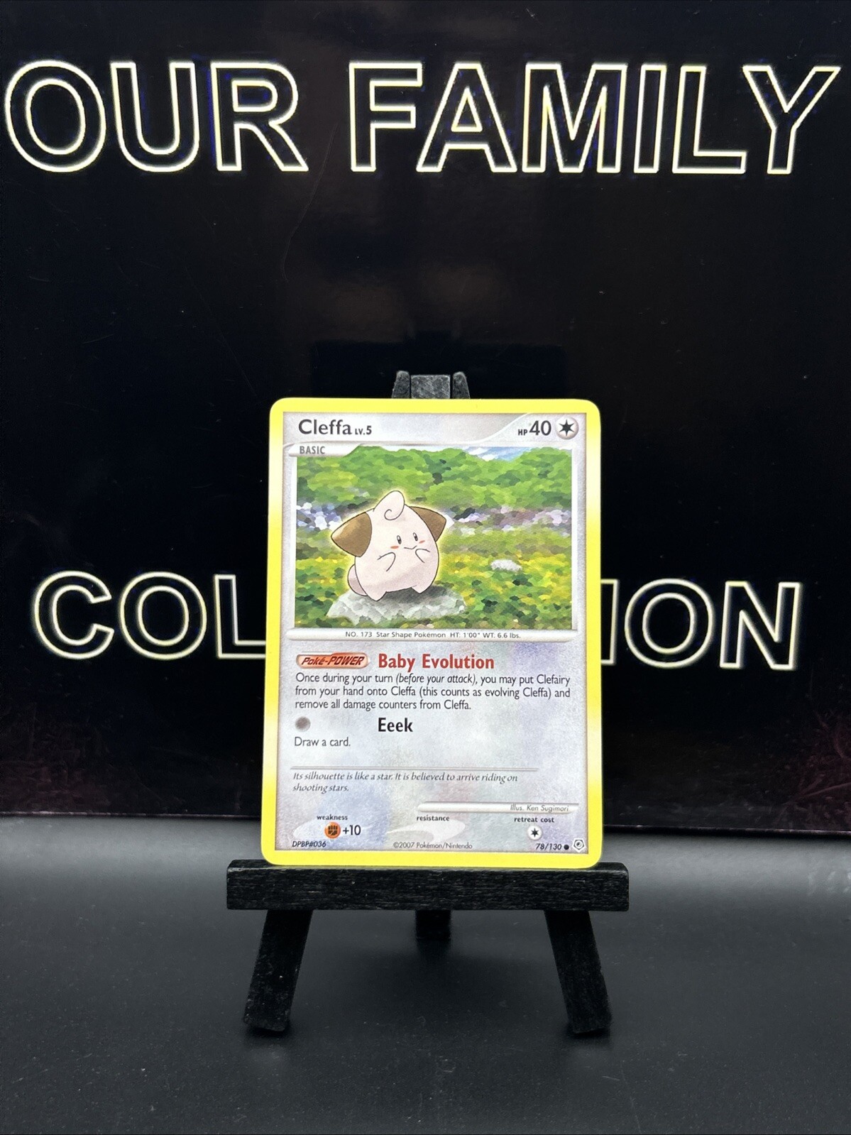 Cleffa Diamond & Pearl 78/130 Pokémon TCG Common Regular 2007