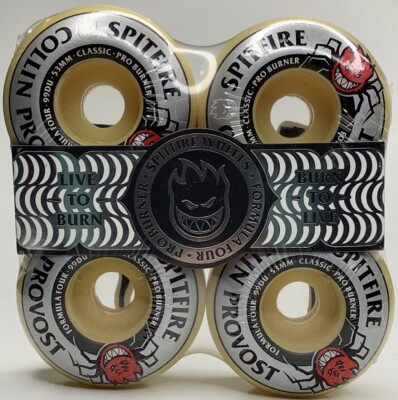 Spitfire F4 Classic Collin Provost 53MM Skateboard Wheels Natural