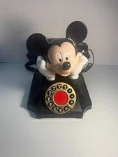 Vintage Segan Telemania 0898 Mickey Mouse Desk Phone Telephone Touch Tone