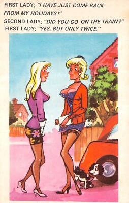 SAPHIR COMIC POSTKARTE NR 11 KLATSCH GEBRAUCHT UNGELAUFEN GUT PLUS