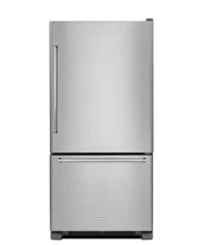 NEW KitchenAid KRBR109ESS 19 CF Bottom Freezer Refrigerator in Stainless Steel