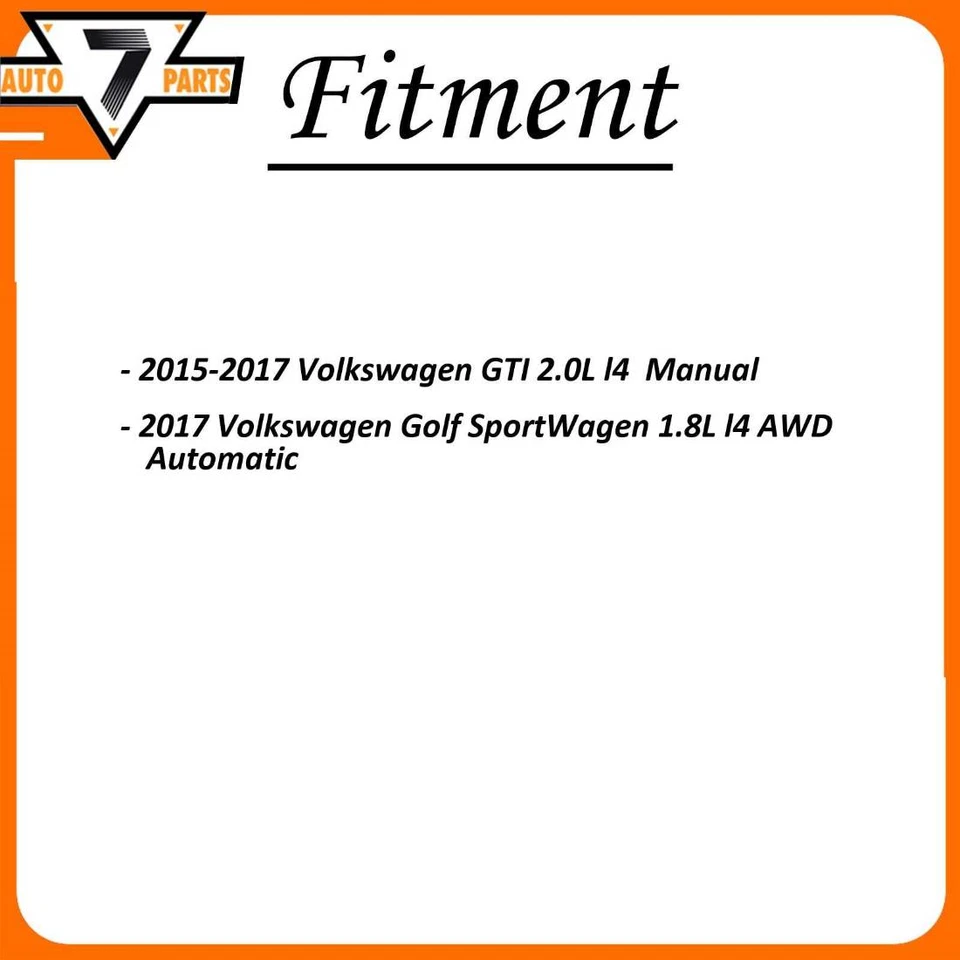 Eje delantero derecho CV eje junta CV para Volkswagen GTI 2,0 L 2017 2016 2015 Foto 2 de 2