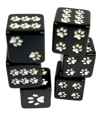 Be Like a Cat: Dice Set