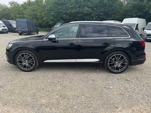 2018 AUDI SQ7 4.0 TDI V8 FULL HISTORY 2 KEYS HPICLEAR VIRTUAL COCKPIT LONG MOT - Picture 4 of 24