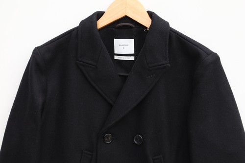 LKNEW Billy Reid Black Bond Peacoat as Worn by Daniel Craig in Skyfall Sz Small - Picture 5 of 11