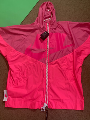 neon pink nike jacket