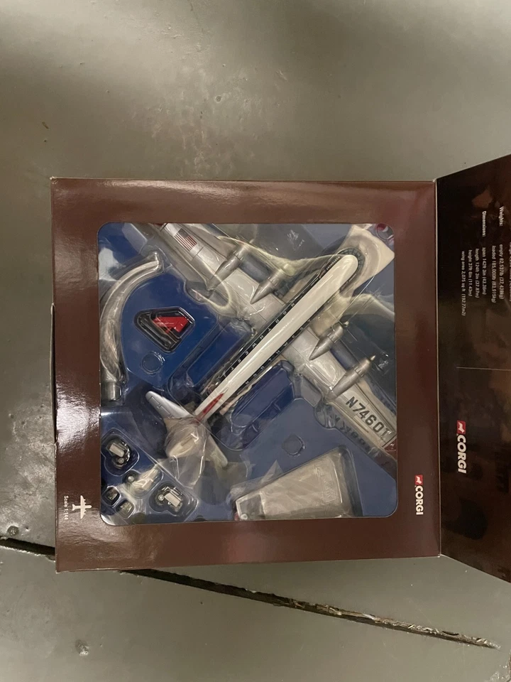 Corgi 1:144 Northwest Boeing 377 Stratocruiser N74601 (AA31001) Model Plane - Image 2 of 3