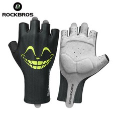 ROCKBROS Cycling Bike Gloves Summer Half Finger Mountain Bicycle Sports Gloves