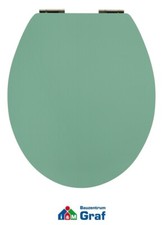 SITZPLATZ® WC-Toilettensitz WC-Deckel Dekor TREND Grün Absenkautomatik #82200491