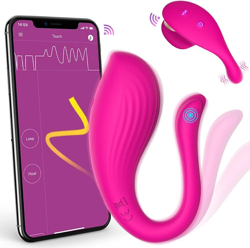 APP Control Wearable Panty Vibrator with Anal Ball for Clit Stimulation Women Sex Toy
