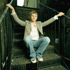 English songwriter musician and producer Guy Chambers posed Old Photo