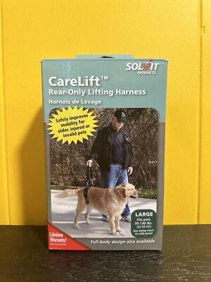 Carelift Rear Only Lifting Harness Solvit CareLift FULL Body Dog