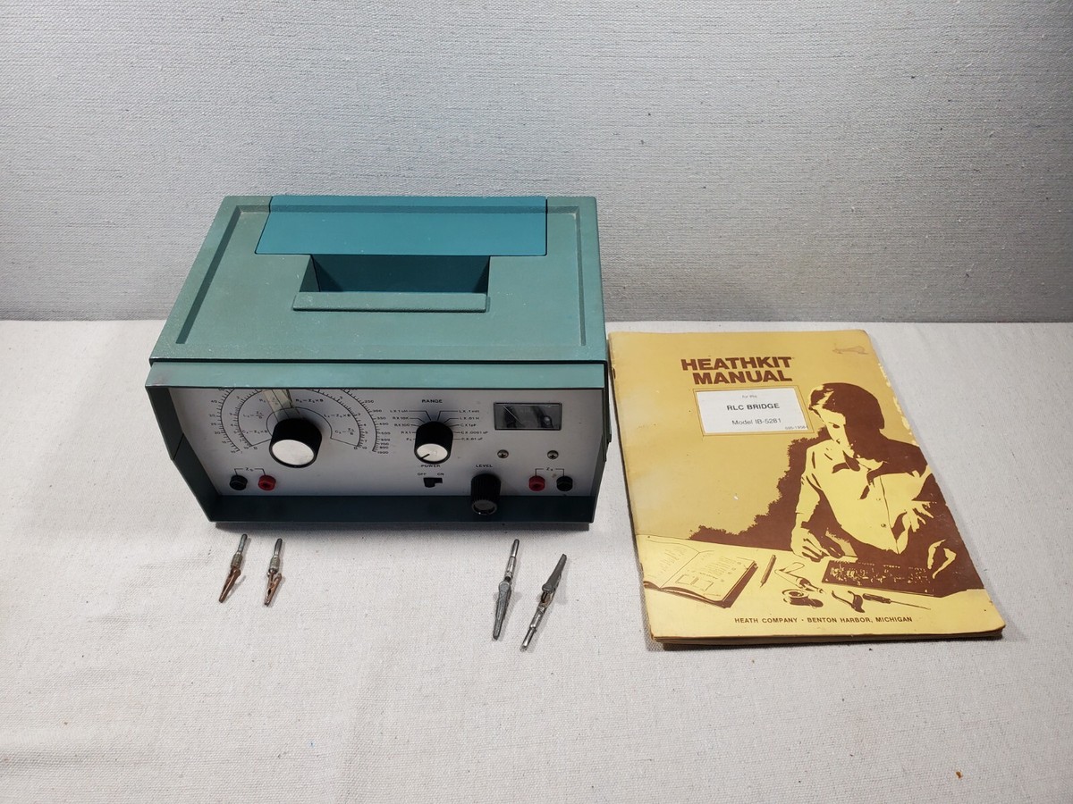 HEATHKIT RLC Bridge Tester, Model IB-5281 | eBay