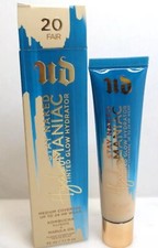 URBAN DECAY STAY NAKED HYDROMANIAC TINTED GLOW HYDRATOR SHADE 20 FAIR 1.1 OZ NEW
