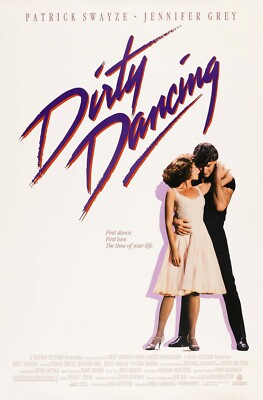 DIRTY DANCING  (1987) ORIGINAL MOVIE POSTER  -  ROLLED