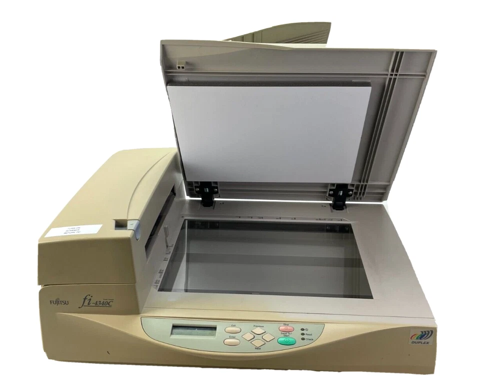 Fujitsu FI-4340C Flatbed Color Duplex Scanner - Image 2 of 4