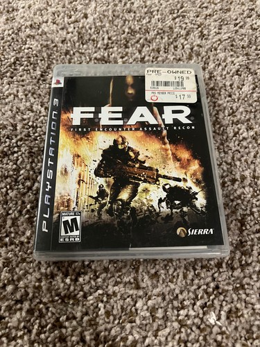 F.E.A.R.: First Encounter Assault Recon (Sony PlayStation 3, 2007) CIB