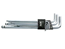 KTC HL259SP, L-Shaped Long Ball Point Hex-Key Wrench Set (9Pcs.)