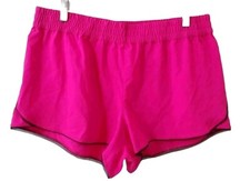 NOBO No Boundaries Shorts Womens Junior 11-13 Pink Elastic Waist Pullup Lace