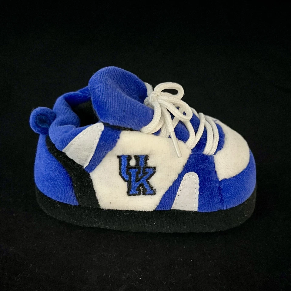 University of Kentucky Wildcats NCAA Baby First Slippers Birth-9 Mo. Comfy Feet - Image 2 of 4