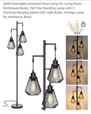 QiMH Dimmable Floor Lamp