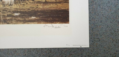 Prelude to Spring, Bridge, River, water, Alan Ingham,Limited Edition,Art Print - Picture 3 of 4