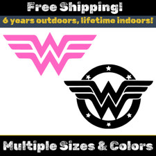 Wonder Woman Vinyl Decal - Batman, Justice League - Car, Tablet, Laptop Sticker