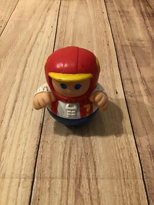 Playskool Weebles Wobble Racer Figure 1987 