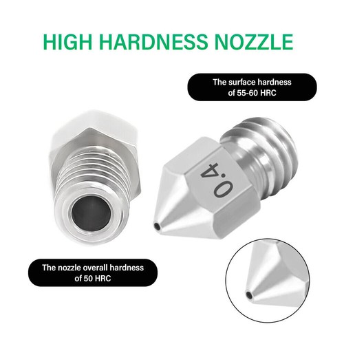 40Pcs MK8 Extruder Hotend Nozzles Compatible with all 1.75mm PLA ABS 3D printer - Zdjęcie 6 z 12