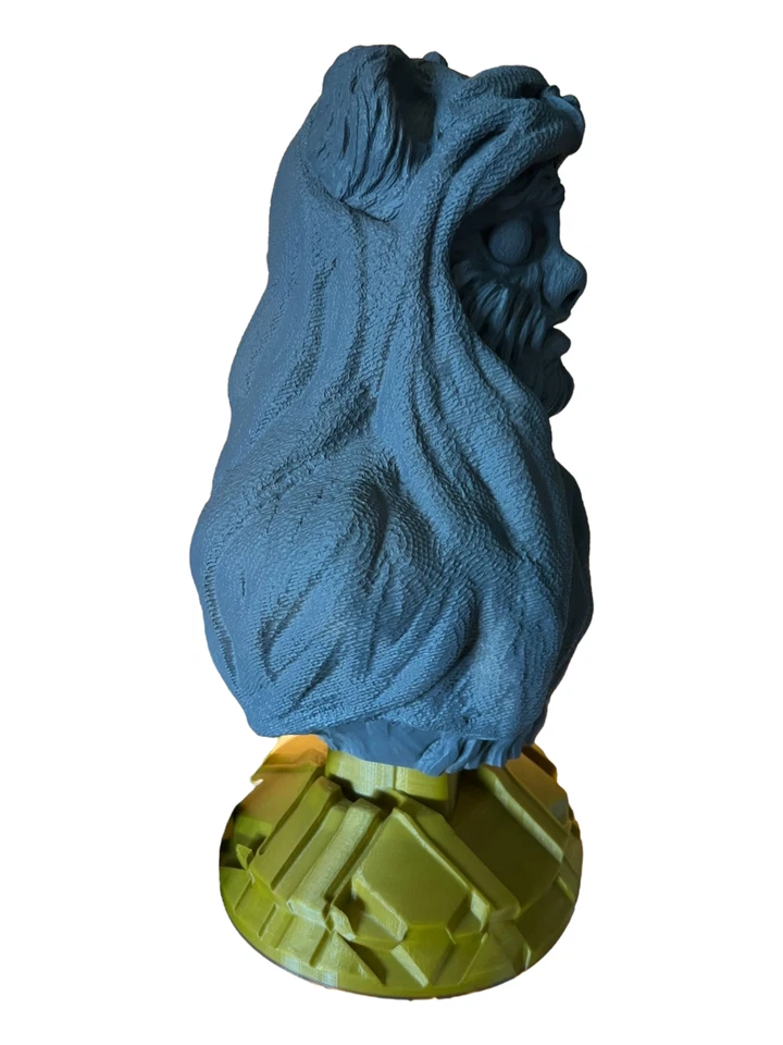 ENORME EWOK Star Wars 2 Piezas Busto y Base de un Ewok Foto 4 de 4