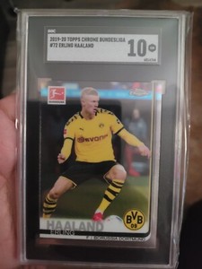 Erling Haaland 2019 Topps Chrome Bundesliga #72 Base Price Erling Haaland 2019 Topps Chrome Bundesliga #72 Base Price
