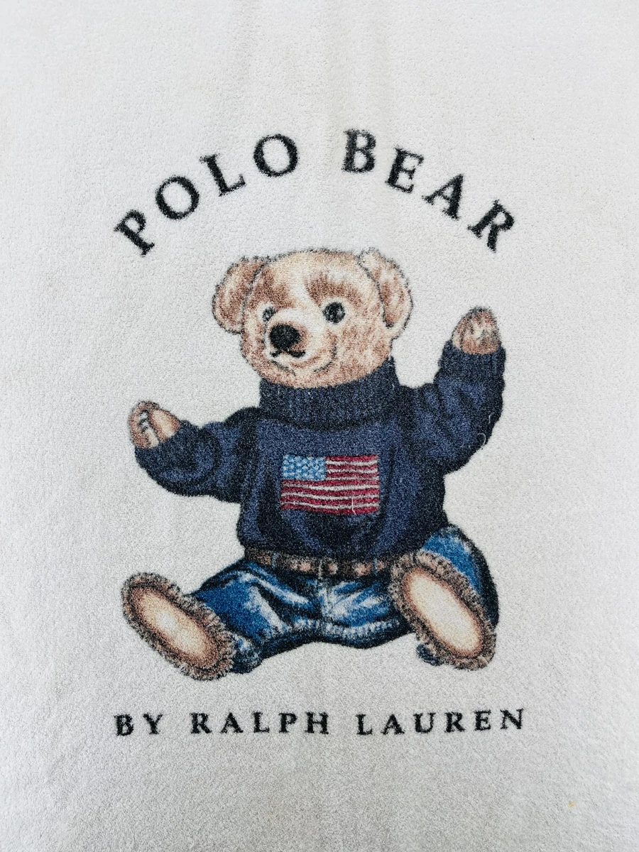 Polo teddy hotsell bear towel