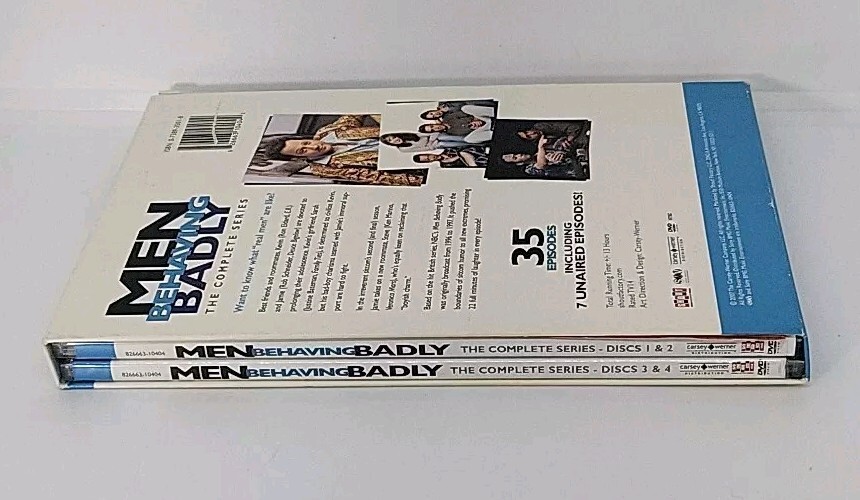 Men Behaving Badly - The Complete Series 4 Disc DVD Set - Rob