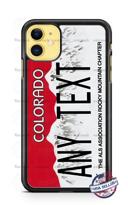 Colorado Novelty Auto License Plate Phone Case For iPhone 14 Samsung A21 Google
