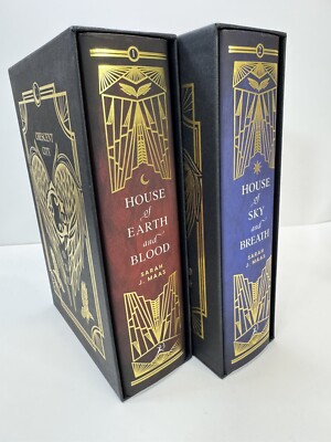 Fairyloot Exclusive Crescent City Books Sarah J. Maas Special Ed