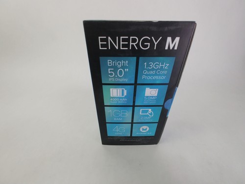 New BLU Energy M E110U 8 GB Android 6.0 Gray Unlocked Smartphone A4 - Photo 2 sur 5