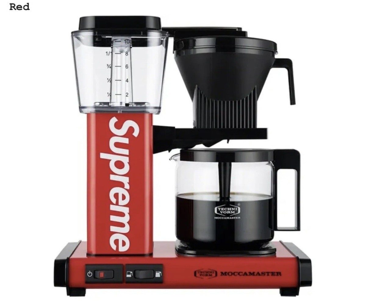 Supreme®/Moccamaster KBGV Select Coffee Maker (confirmed Order) | eBay