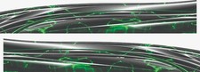 Auto Vehicle Car Truck Boat Vinyl Stickers Abstract Graphics Decals Half Wrap