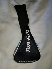 Top Flite Golf XL Black/gray/blue 460cc Driver headcover, nice shape, FREE S H
