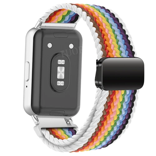 Magnetic Strap For Samsung Galaxy Fit 3 SM-R390 Fit3 Nylon Loop Watch Band - Picture 44 of 130